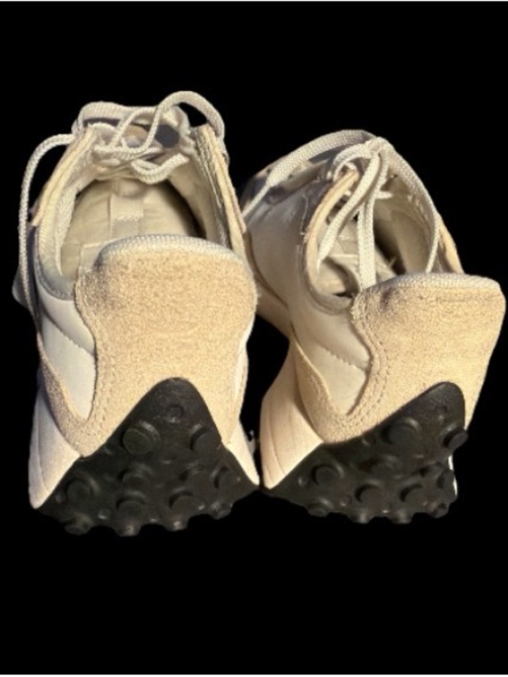 New Balance Beige & White Women's Retro Runner Sneakers - Picture 14 of 14